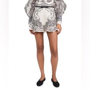 Zimmermann Crush Linen Shorts